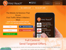 Tablet Screenshot of mobileadreach.com